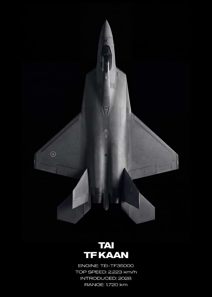 TAI TF Kaan Jet Fighter