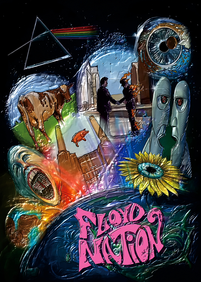Pink Floyd Collage