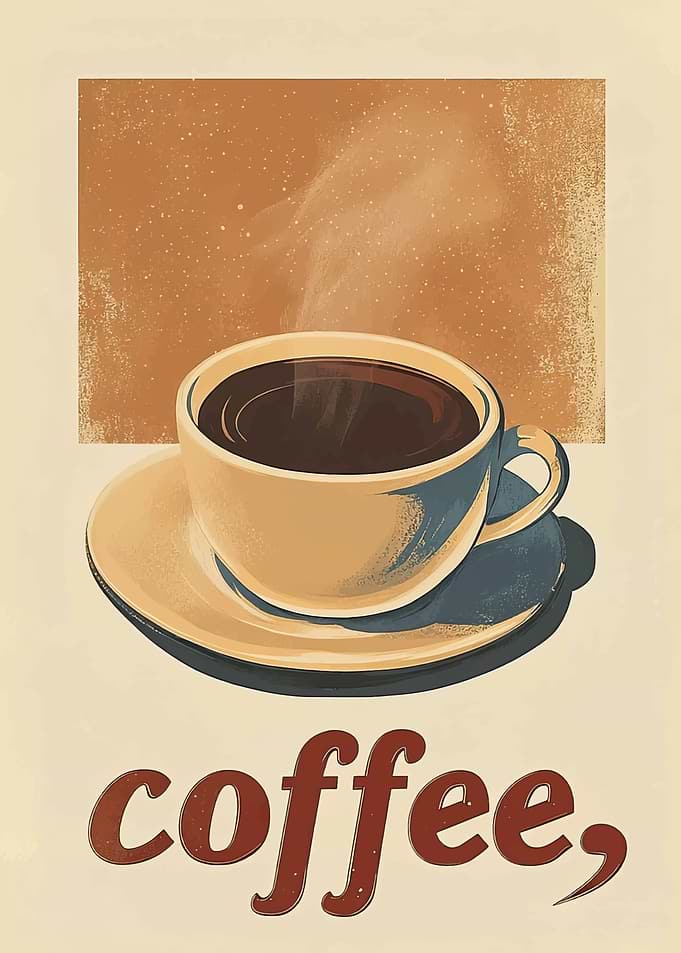 Steaming Cup of Coffee