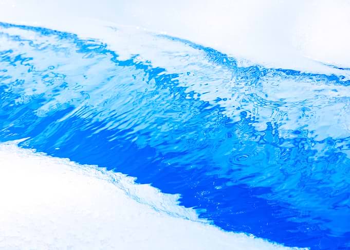 Abstract Blue Glacier