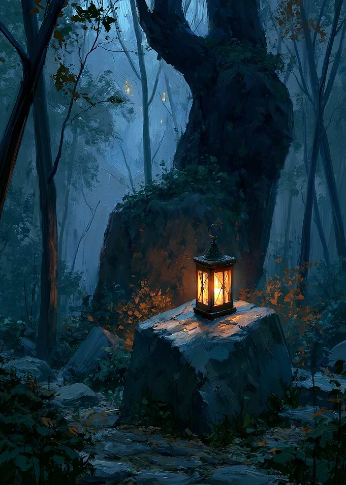 Enchanted Forest Lantern