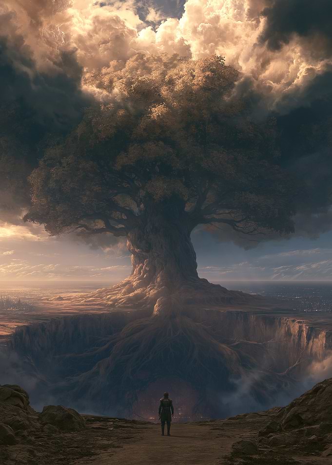 Epic Tree on a Cliff Edge