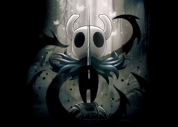 Hollow Knight Character with Sword