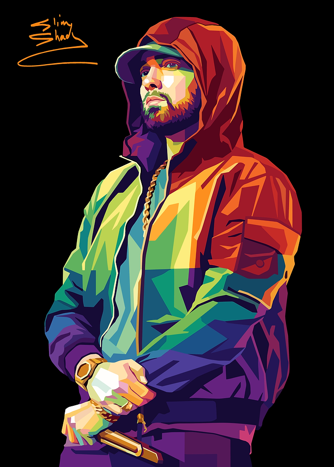 Eminem Pop Art Portrait