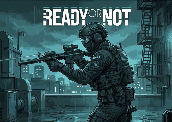 Ready or Not SWAT Operator Art
