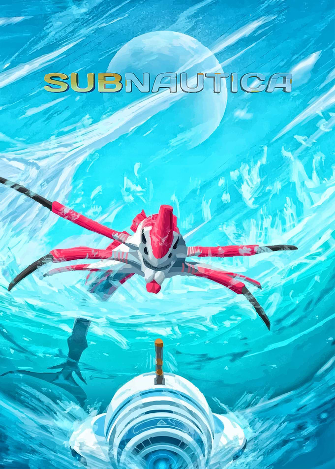 Subnautica Game Art