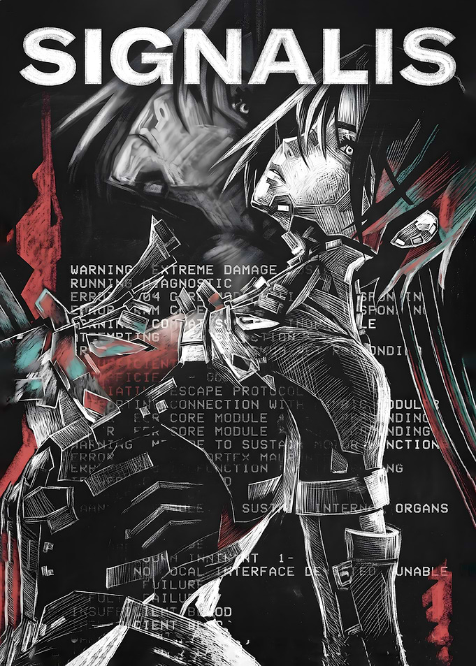 Signalis Game Poster