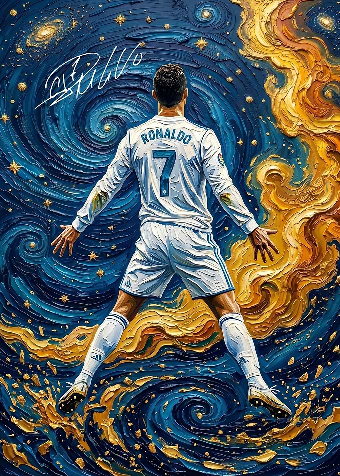 Cristiano Ronaldo Painting