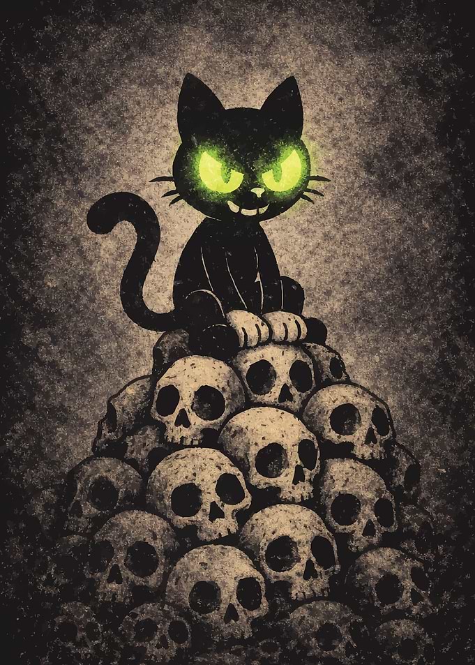 Cute Evil Cat