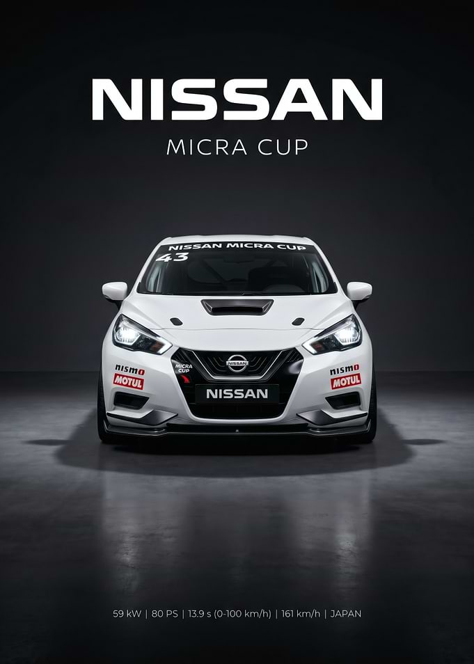 Nissan Micra Cup Race Car