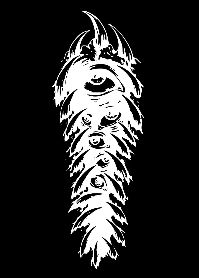Monstrous creature with many eyes
