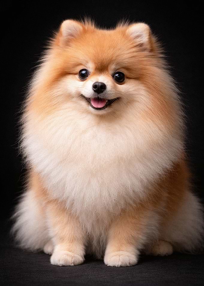 Adorable Pomeranian Dog