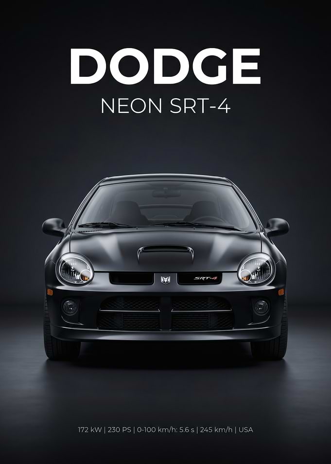 Dodge Neon SRT-4 Front View