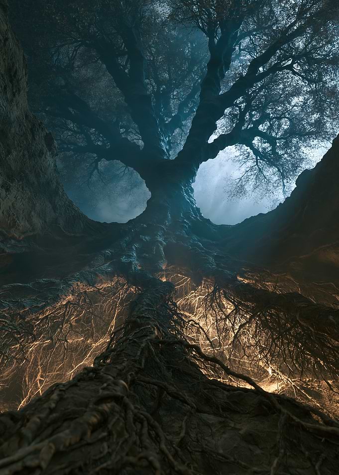 Mystical Ancient Tree Roots