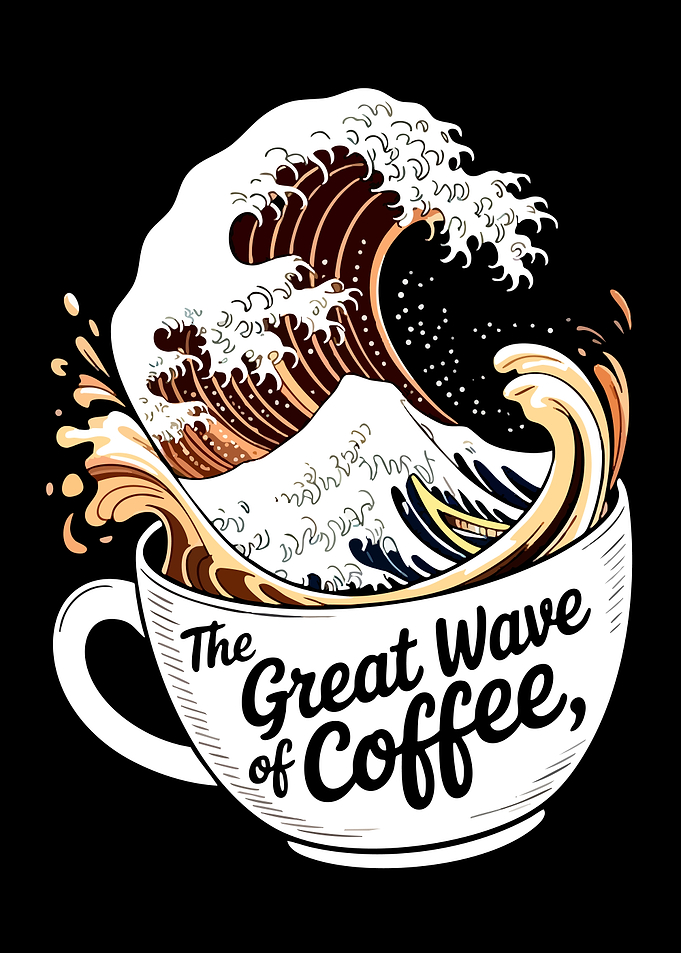 The Great Wave of Coffee