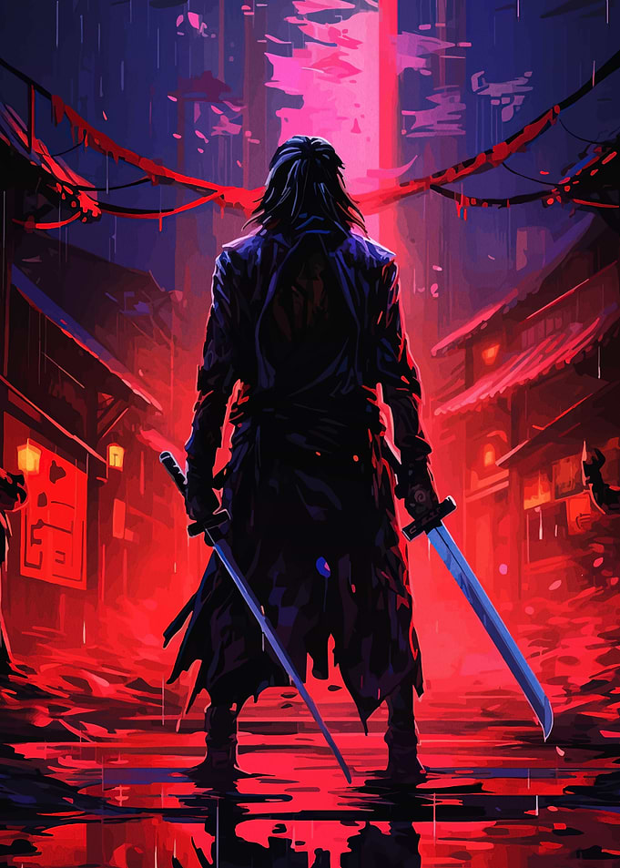 Samurai in Neon City