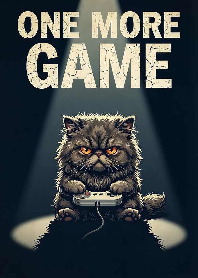 Grumpy Cat Gamer
