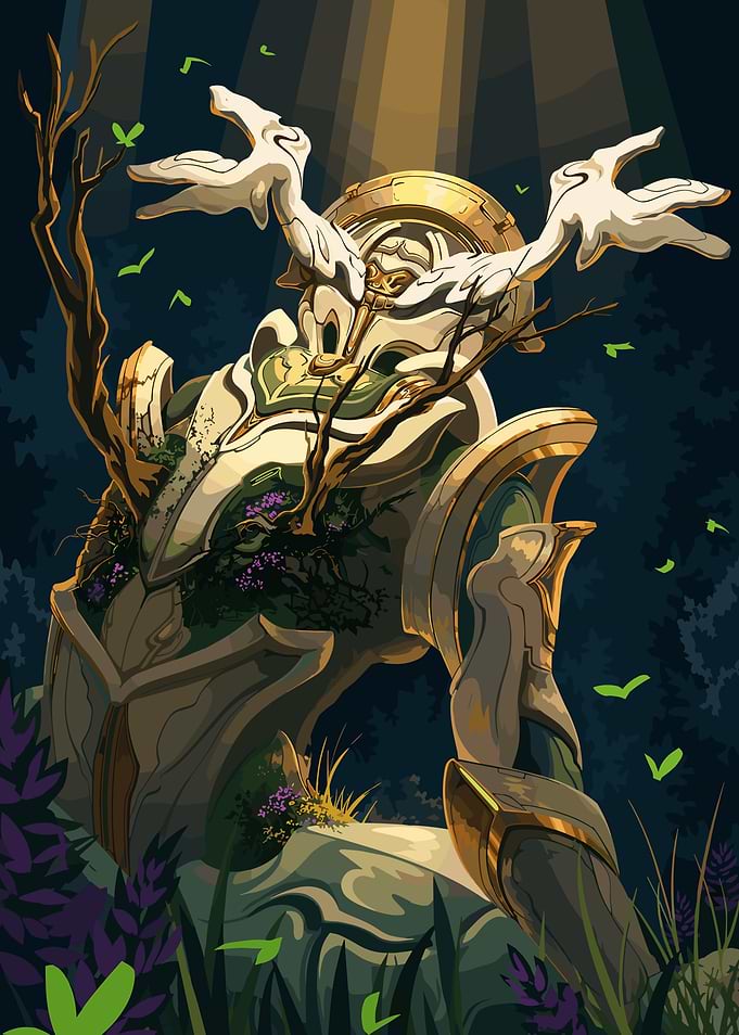 Warframe Forest Guardian Creature