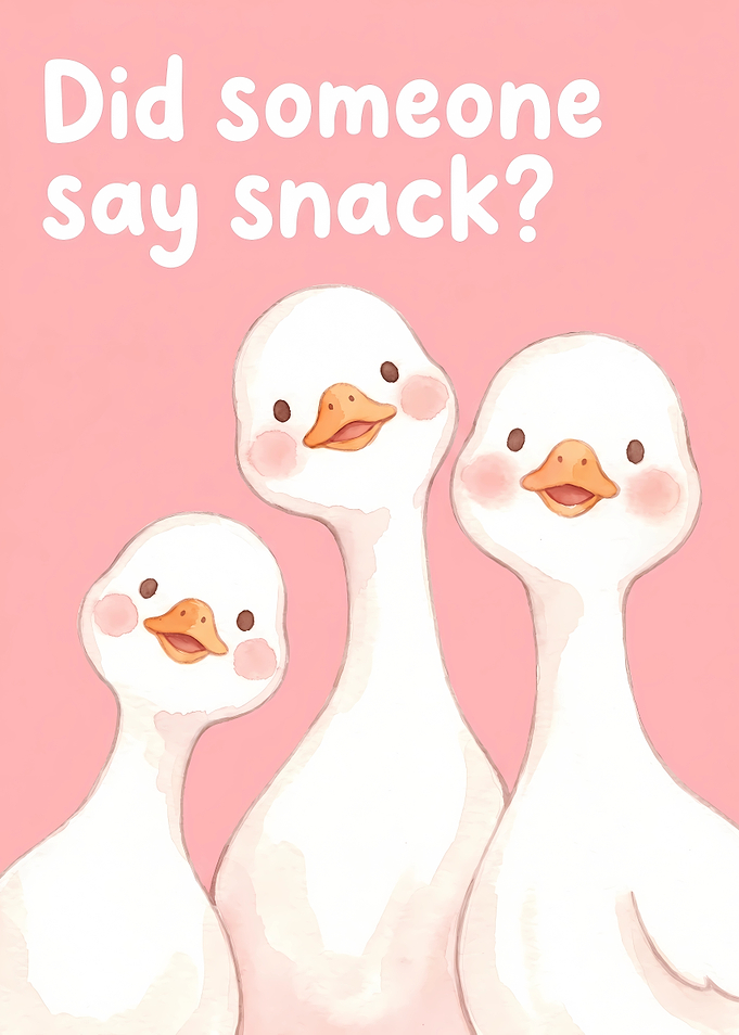 Did Someone Say Snack