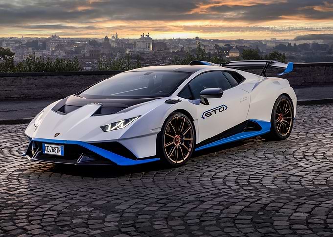 Lamborghini Huracan STO in Rome