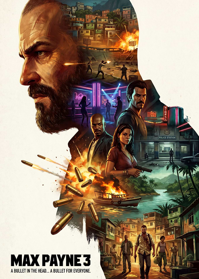 Max Payne 3 Game Poster