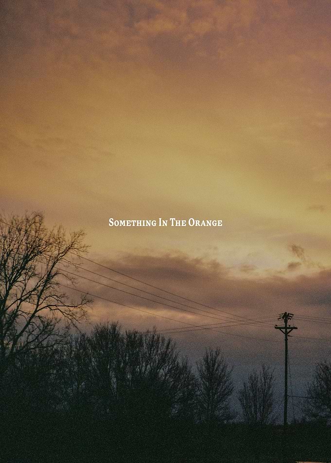 Sunset Sky with Text
