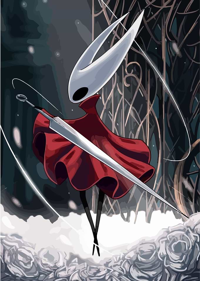 Hollow Knight Silksong Hornet with Needle