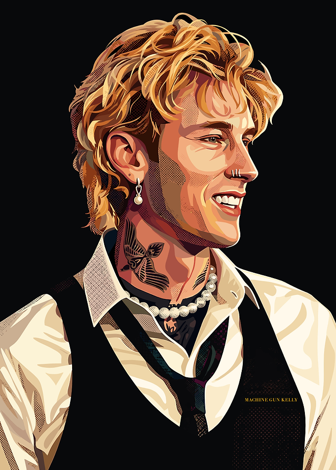 Machine Gun Kelly Portrait