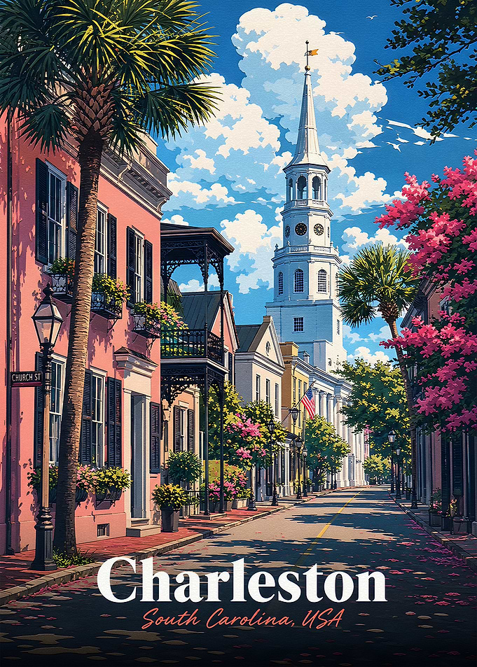Charleston Street Scene