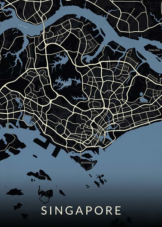 Singapore City Map