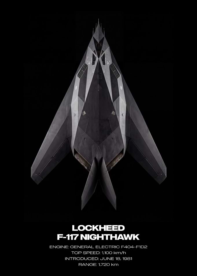 Lockheed F-117 Nighthawk Stealth Fighter