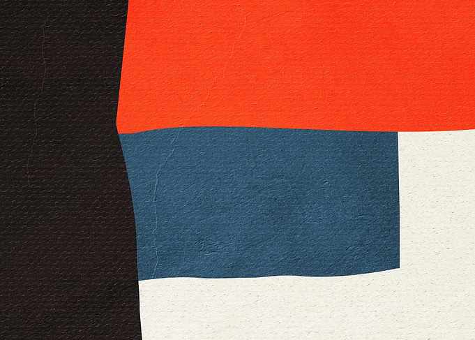 Abstract Geometric Color Blocks