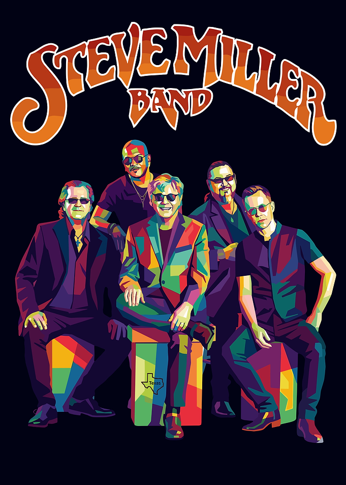 Steve Miller Band Pop Art Portrait