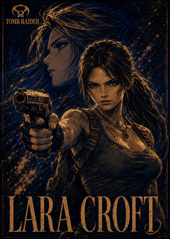 Lara Croft Tomb Raider Art