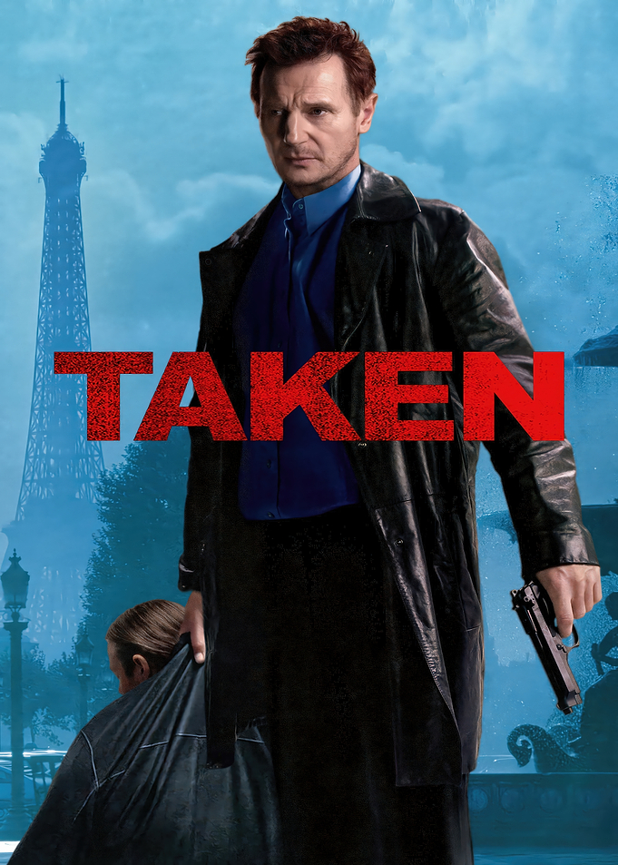 Taken Movie Poster Liam Neeson