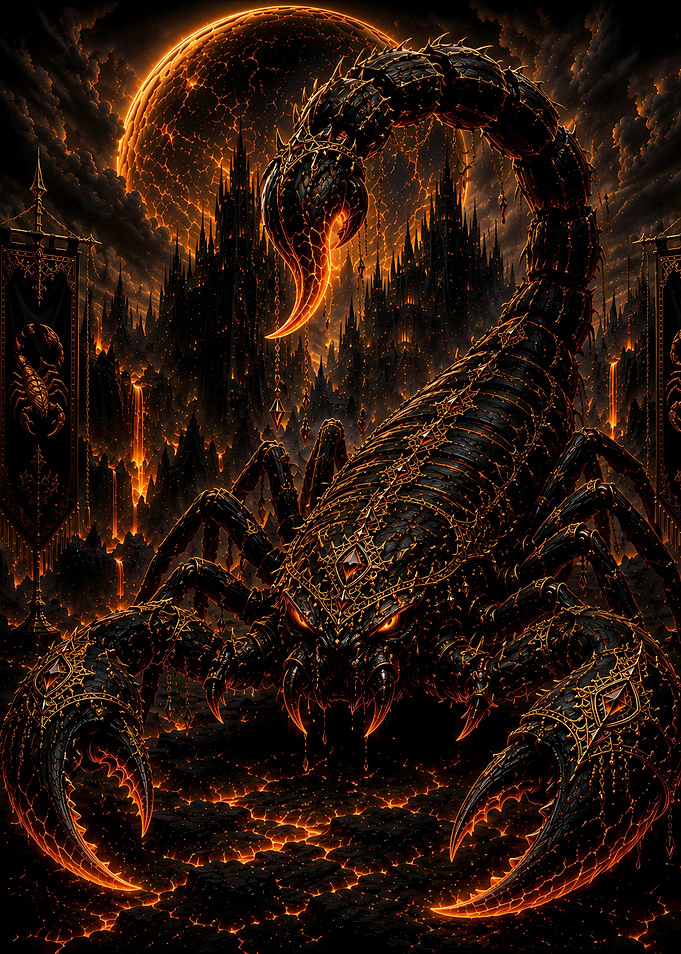 Scorpion King in Fiery City