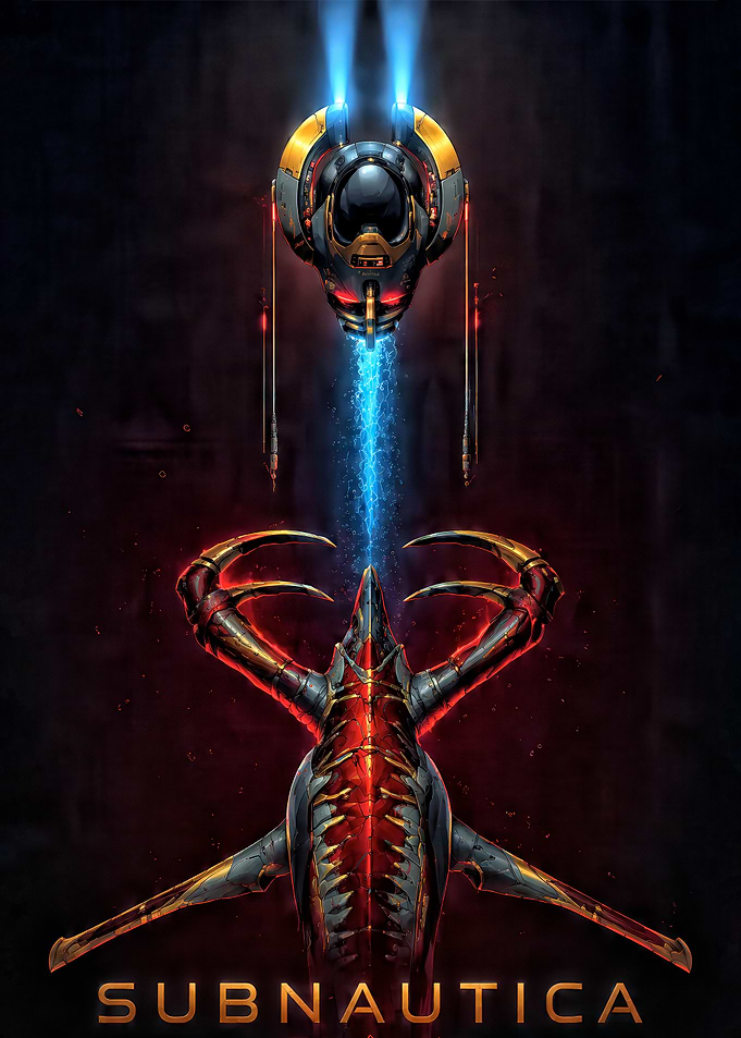 Subnautica Game Art