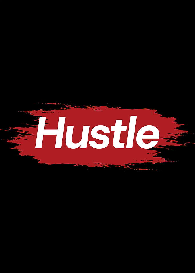 Hustle Motivational art