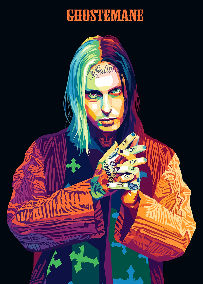 Ghostemane Pop Art Portrait