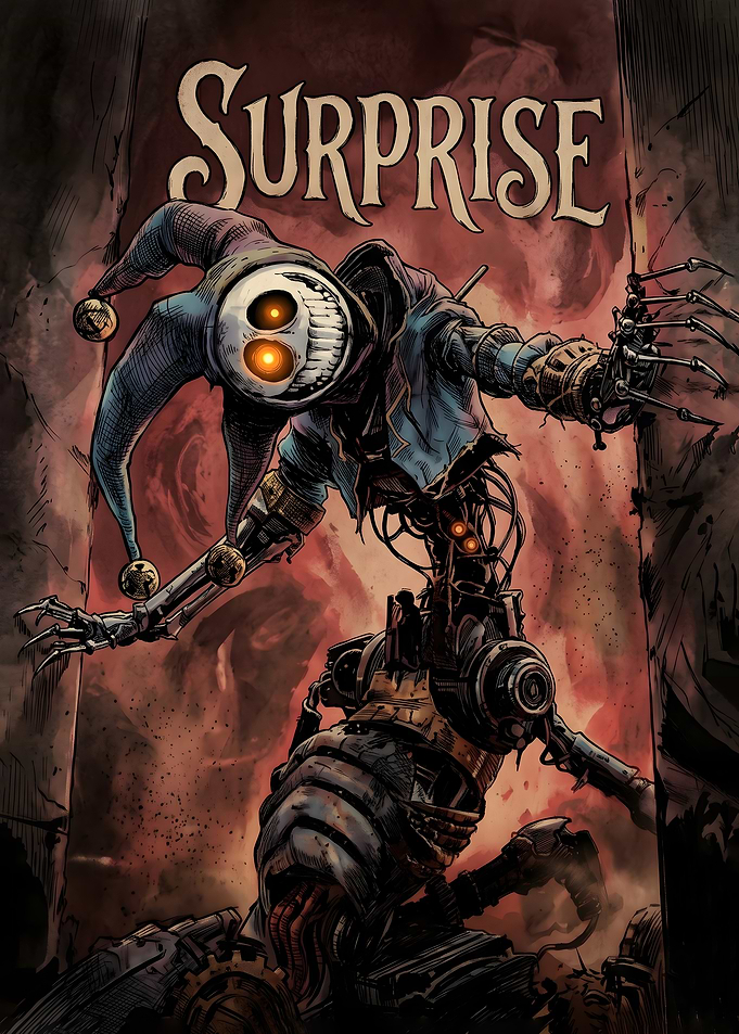 Poppy Playtime Creepy Jester Robot Surprise