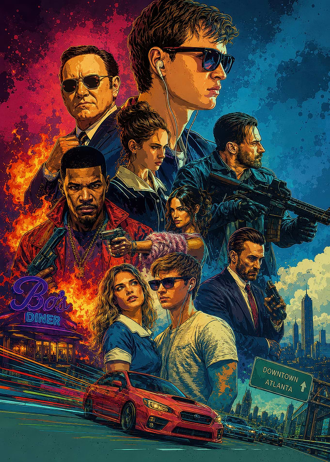 Baby Driver Movie Poster