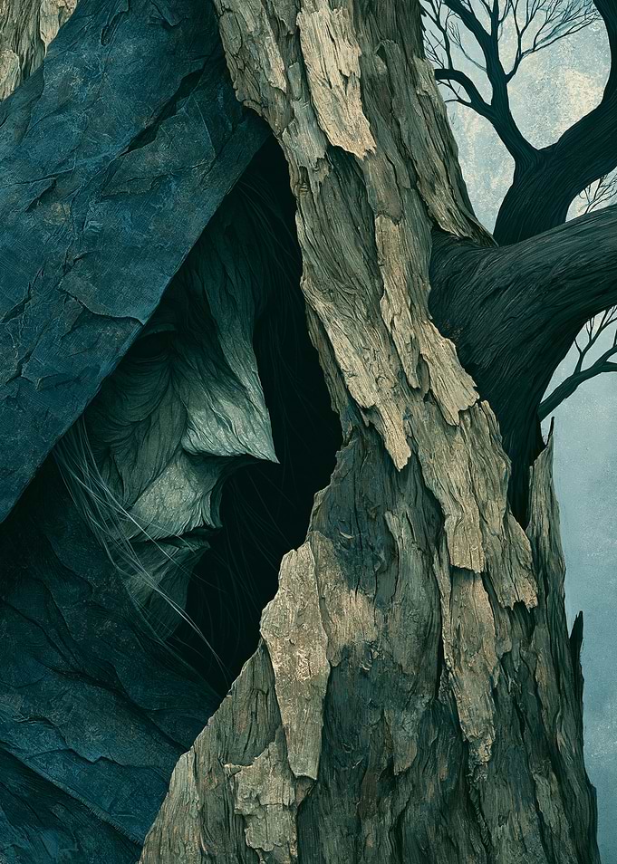 Mysterious Tree Face