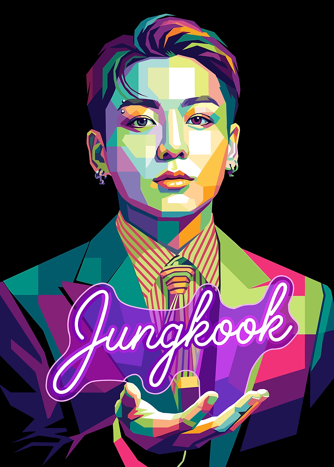 Jungkook Pop Art Portrait