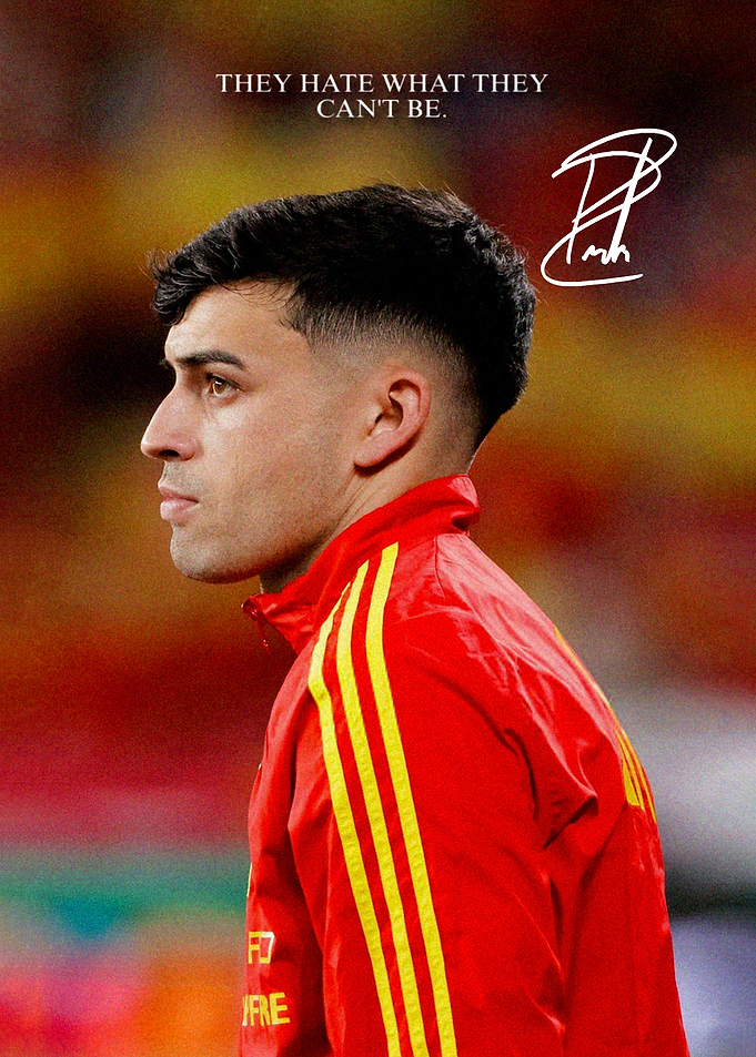 Pedri in Spain Jersey