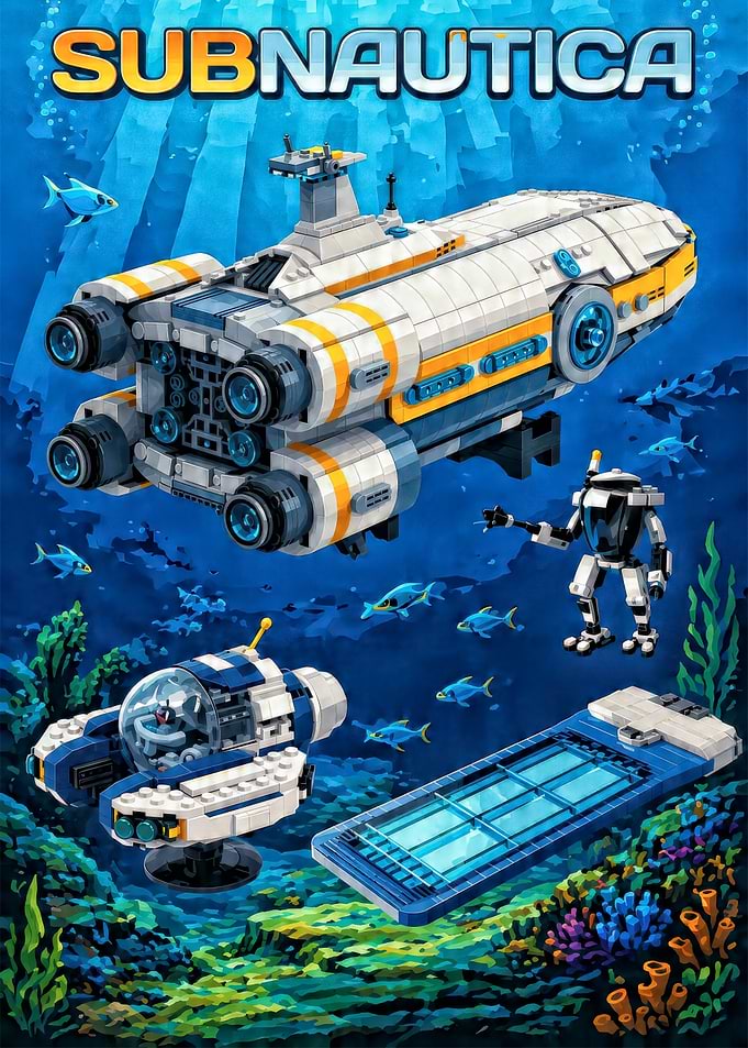 Subnautica Lego Set