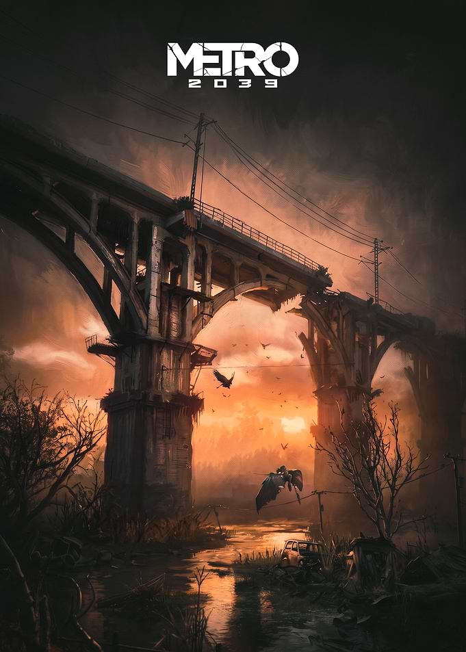 Metro 2039 Post-Apocalyptic Bridge