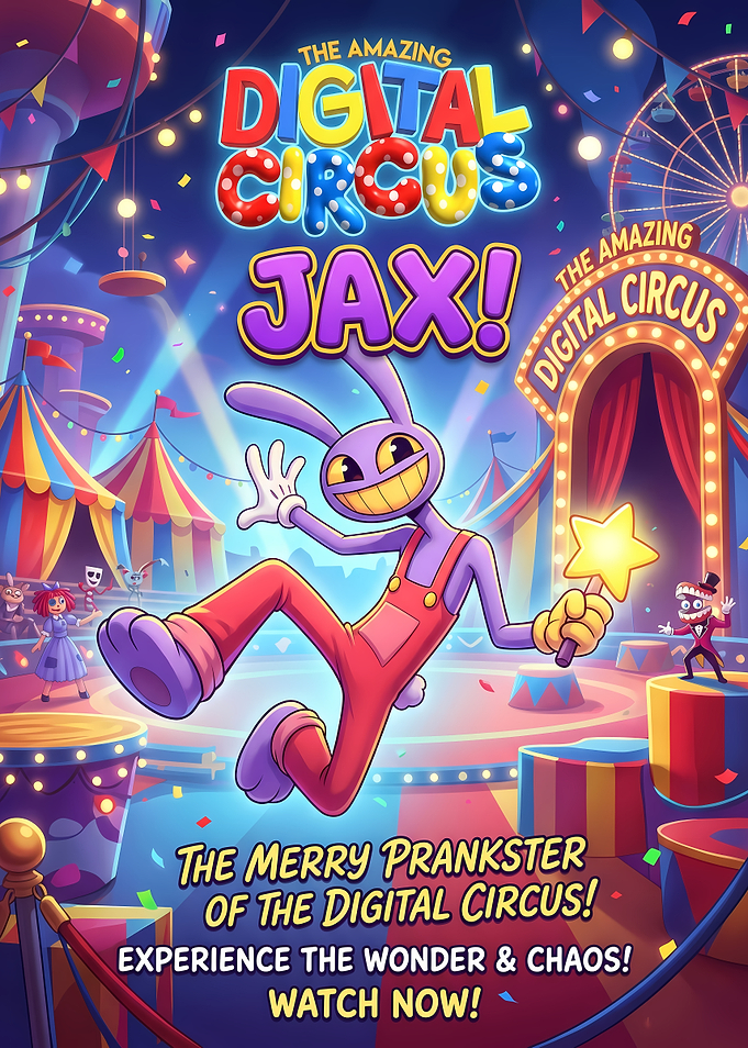 The Amazing Digital Circus Jax Poster