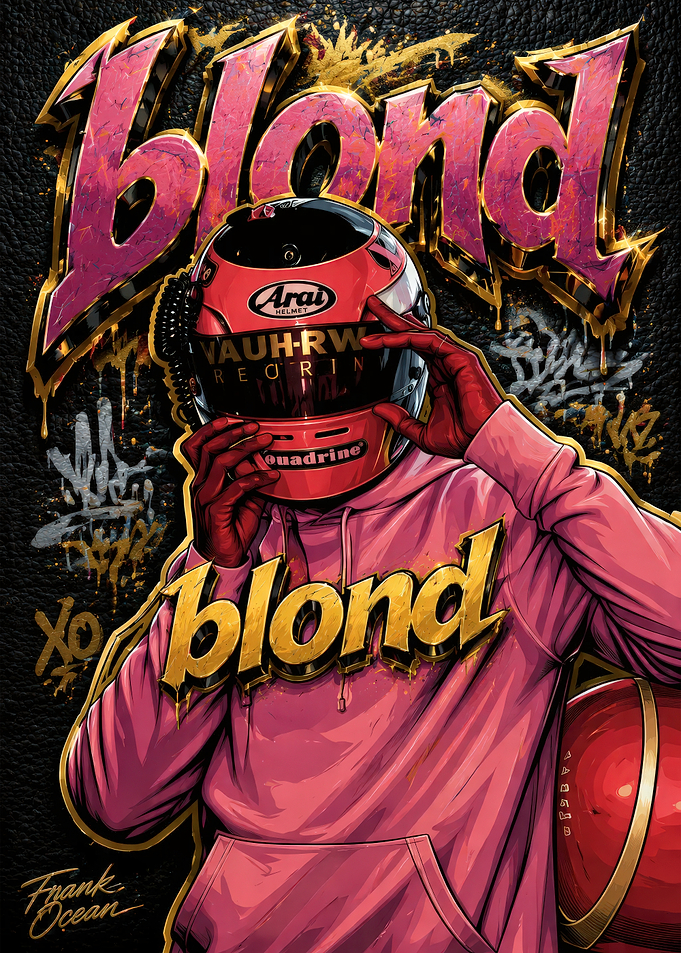 Frank Ocean Blond Album Art