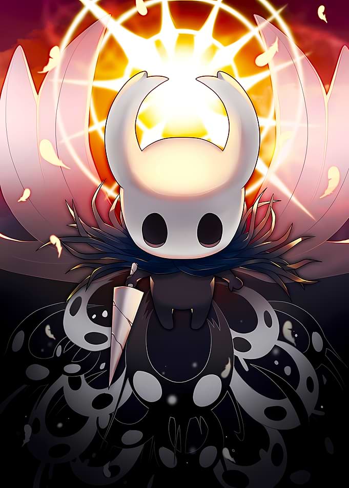 The Knight from Hollow Knight