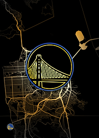 Bay Area Map: Warriors Pride